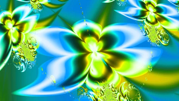 Abstract Fractal Achtergrond Abstract Schilderen Multicolor Textuur Motion Vakantie Achtergrond — Stockfoto