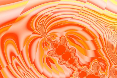 Soyut fraktal sanat arka plan çizim uzayı geometrisi. Arkaplan fraktal çoklu renk dokusundan oluşur ve hayal gücü, yaratıcılık ve tasarım projelerinde kullanılmak için uygundur