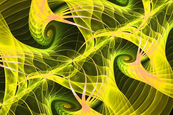 Abstract Fractal Art Background Illustration Space Geometry Background Consists Fractal — Stock Photo, Image