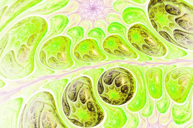 3D Soyut Fraktal arka plan. Tasarım öğesi el ilanı, broşür, web, reklam ve diğer grafik tasarımcı işleri için. Dijital Kolaj. Raster klip ar