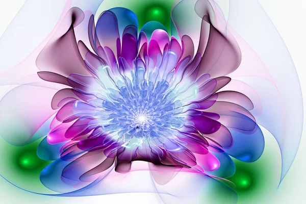 Luminoso Flower Abstract Pittura Multicolore Texture Motion Vacanze Sfondo Moderno — Foto Stock