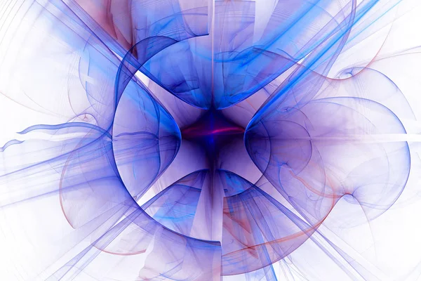 Abstract Fractal Art Achtergrond Illustratie Ruimte Geometrie Achtergrond Bestaat Uit — Stockfoto