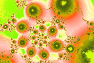 Soyut fantezi süsleme desen. Tebrik kartları veya t-shirt için yaratıcı fraktal tasarım