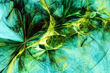 3d soyut bilgisayar üretilmiş fraktal dizayn. Fraktal hiç bitmeyen bir desen. Fraktallar, farklı ölçeklerde kendine benzeyen sonsuz derecede karmaşık desenlerdir.