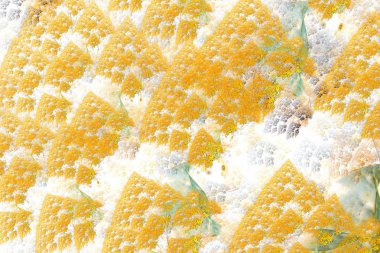 Serideki renkler, süslü boyalar. Arkaplan fraktal renk dokusundan oluşur ve hayal gücü, yaratıcılık ve tasarım projelerinde kullanılmak için uygundur