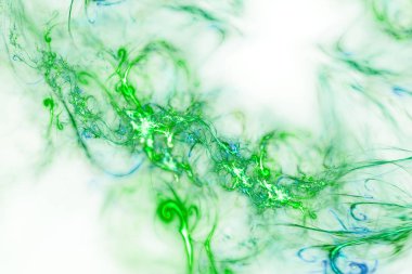 3D sürreal çizim. Kutsal geometri. Gizemli gevşeme kalıbı. Fraktal soyut doku. Dijital sanat eseri grafik astroloji büyüsü