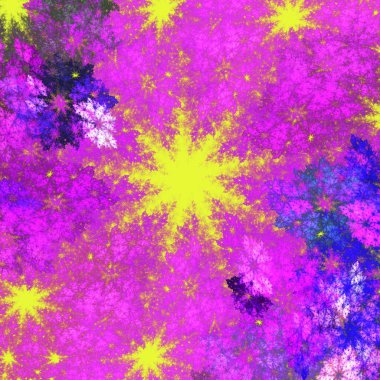 3D soyut fraktal arka plan