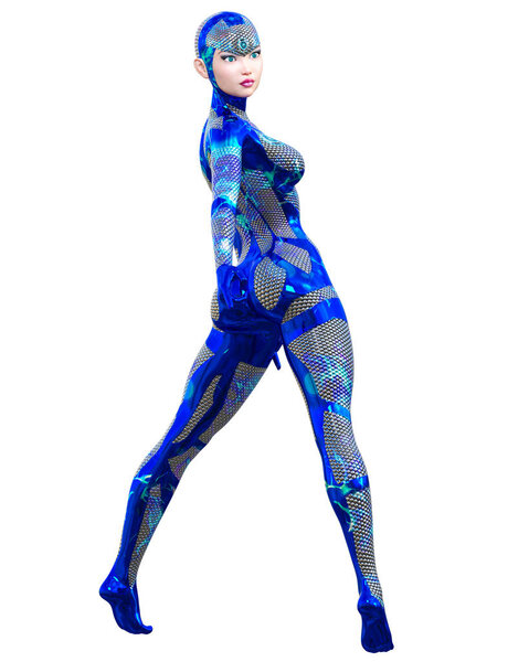 3D-изображение женщины
