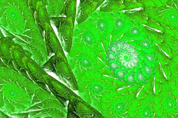 3D soyut fraktal arka plan