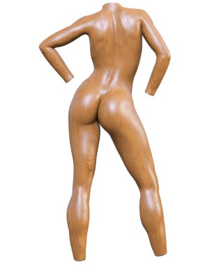 Kadın manken. Gövde