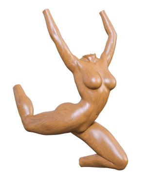 Kadın manken. Gövde