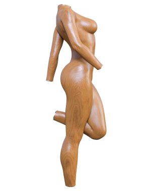 Kadın manken. Gövde