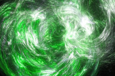 3D soyut fraktal arka plan