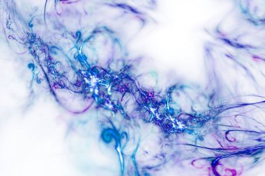 3D soyut fraktal arka plan