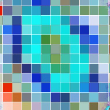 3D soyut fraktal arka plan