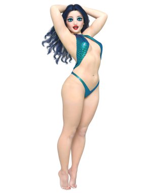 Yazlık plaj kadın mayo.