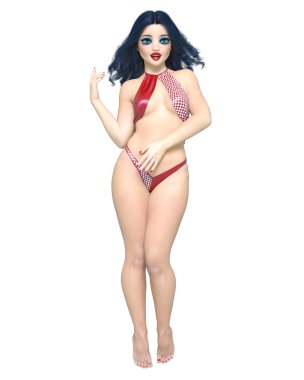 Yazlık plaj kadın mayo.