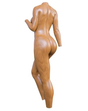 Kadın manken. Gövde