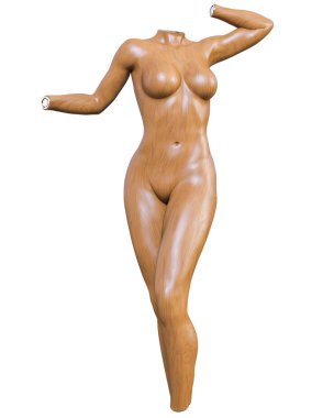 Kadın manken. Gövde