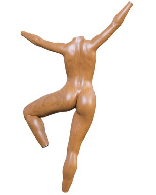 Kadın manken. Gövde