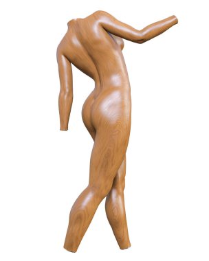 Kadın manken. Gövde