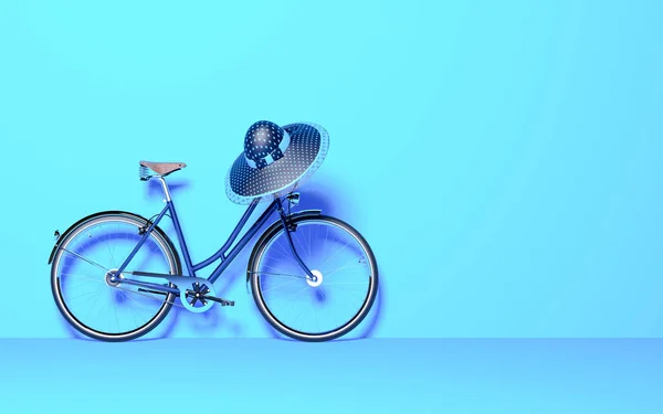 Oldtimer-Fahrrad im Zimmer — Stockfoto