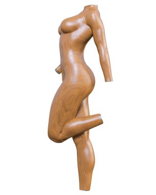 Kadın manken. Gövde