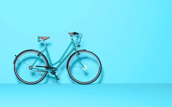 Bicicleta de época en la habitación —  Fotos de Stock