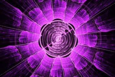 3D gerçeküstü illüstrasyon.