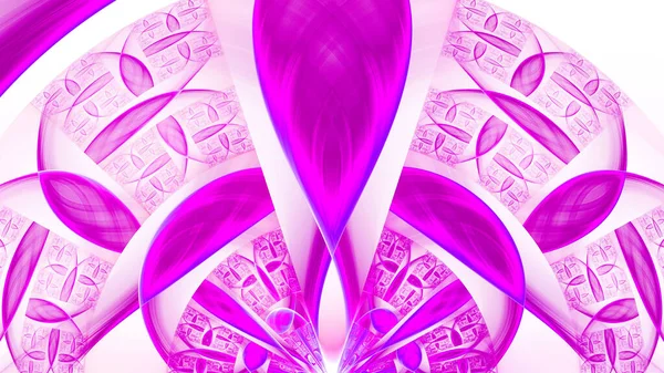 Surreale Illustration Heilige Geometrie Geheimnisvolles Entspannungsmuster Fraktale Abstrakte Textur Digitales — Stockfoto