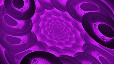 Serideki renkler, süslü boyalar. Arkaplan fraktal renk dokusundan oluşur ve hayal gücü, yaratıcılık ve tasarım projelerinde kullanılmak için uygundur