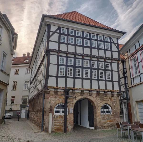 Maison Historique Bois Hattingen Allemagne — Photo