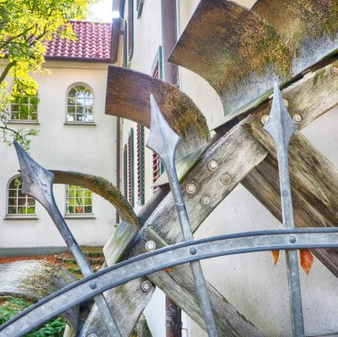 Tarihi değirmen Soest, Almanya    