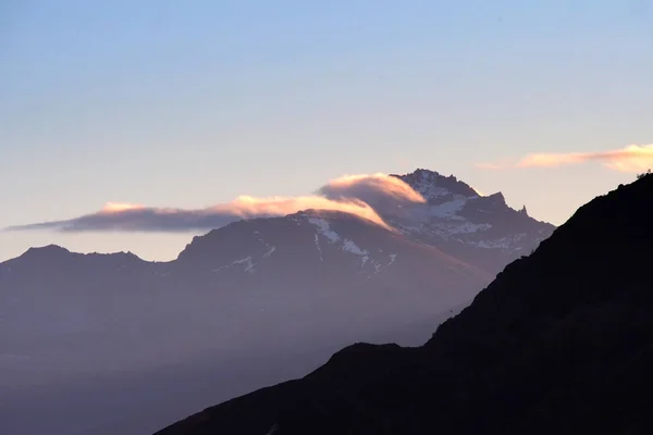 Норвежские Горы Зимой — стоковое фото