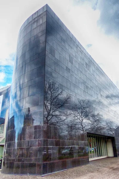 Fachada Edificio Del Museo Arte Duesseldorf Alemania — Foto de Stock