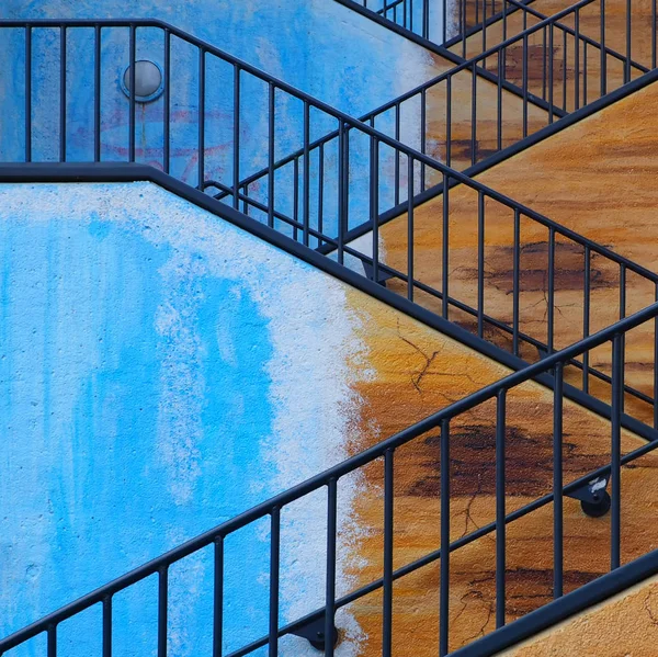 Escada Colorida Wuppertal — Fotografia de Stock