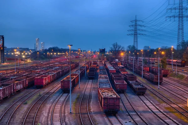 Shunting Yard Steel Plant — Stock Photo, Image