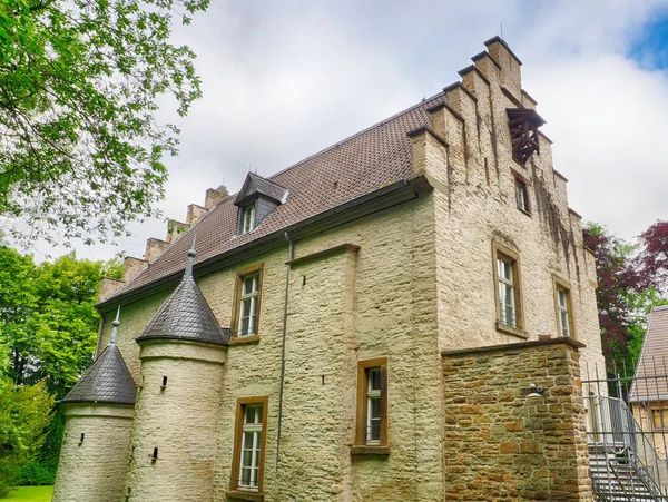 Malý Opevní Hrad Nedaleko Werdringenu Údolí Ruhr Německu — Stock fotografie