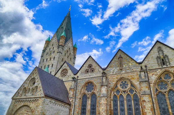 Historische Kathedrale Paderborn — Stockfoto