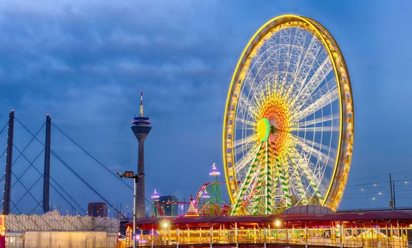 Fun Fair Duesseldorf Germany — Stock Photo, Image