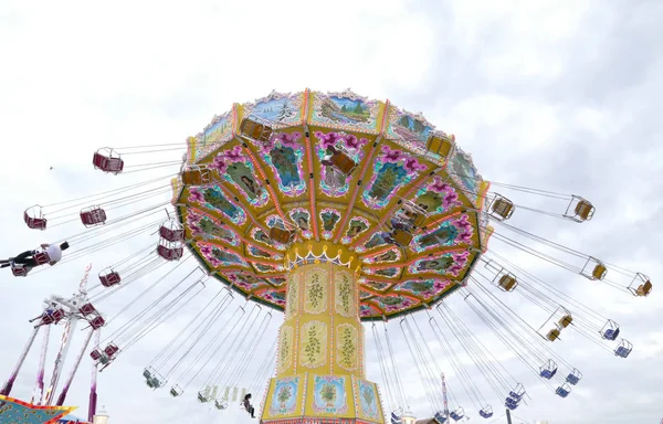 Old Chairoplane Fun Fair — Stock Photo, Image