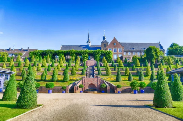 Voormalig Historisch Klooster Tuin Kamp Lint Fort Duitsland — Stockfoto