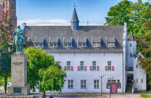 Zabytkowy Budynek Pobliżu Zamku Kleve Niemczech — Zdjęcie stockowe