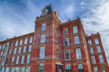 Gronau'da tarihi iplik fabrikası, Almanya