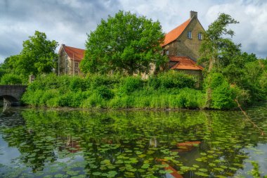 Luedinghausen 'deki Doğa ve Rönesans Kalesi