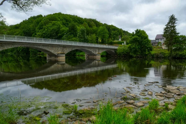 Wanderweg Entlang Der Sieg Bei Dattenfeld — Stockfoto