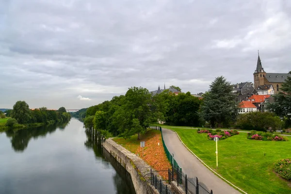 Ruhr Bij Essen Kettwig Duitsland — Stockfoto