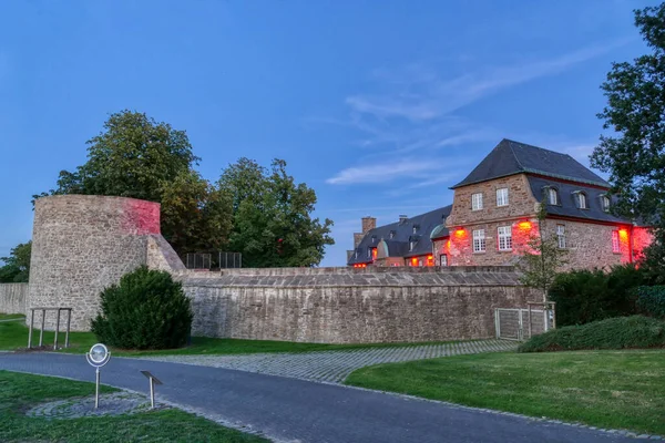 Storico Castello Muelheim Ruhr — Foto Stock