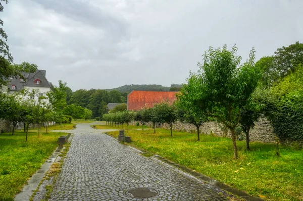 Historický Klášterní Krajina Heisterbachu — Stock fotografie