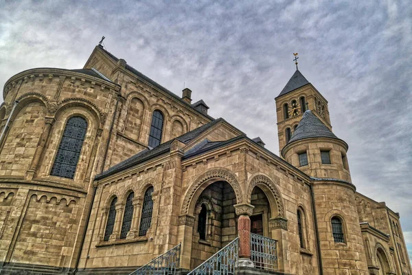 Edificio Histórico Iglesia Dusseldorf Hamm —  Fotos de Stock